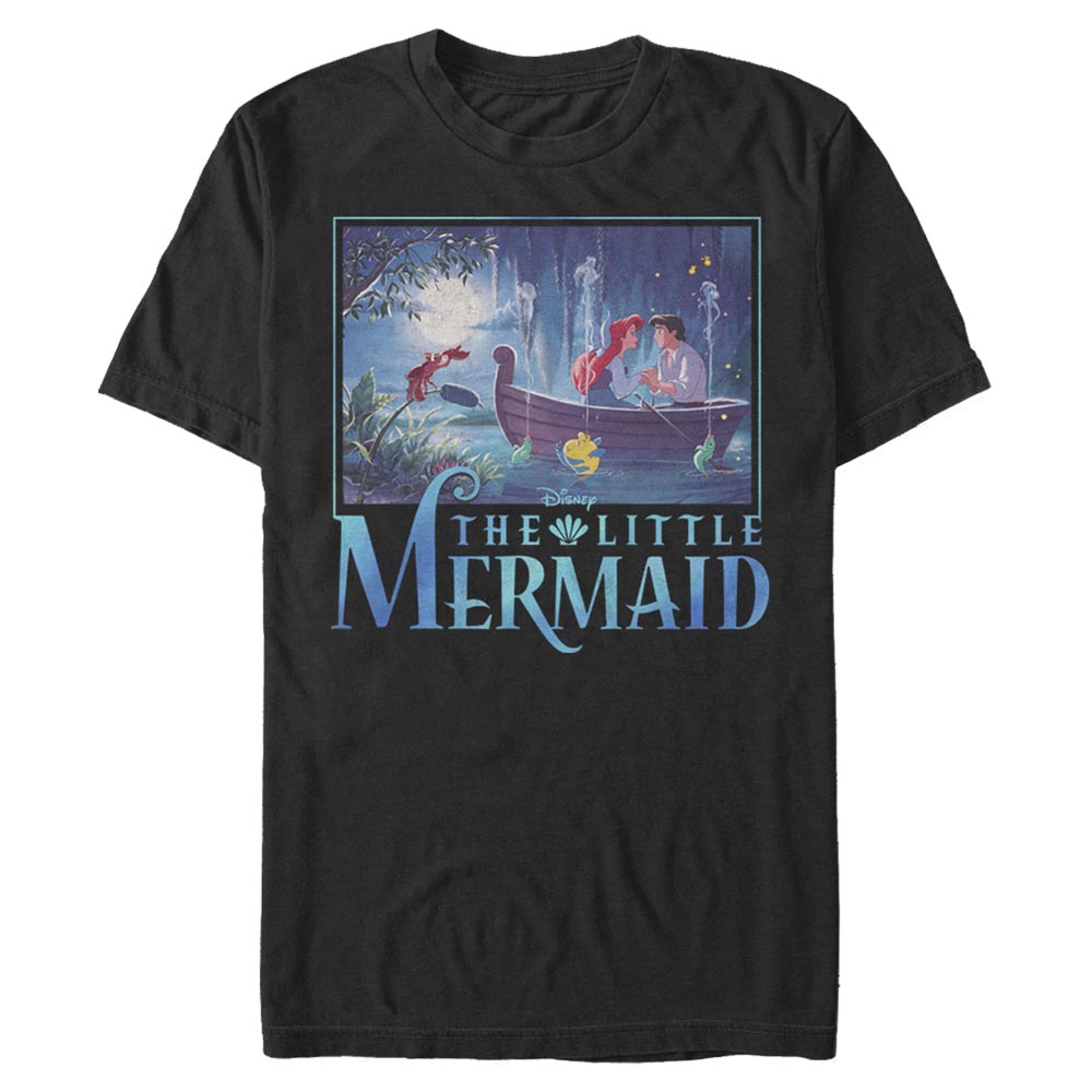 Disney - Arielle die Meerjungfrau - Arielle & Eric Little Mermaid Title - Männer T-Shirt