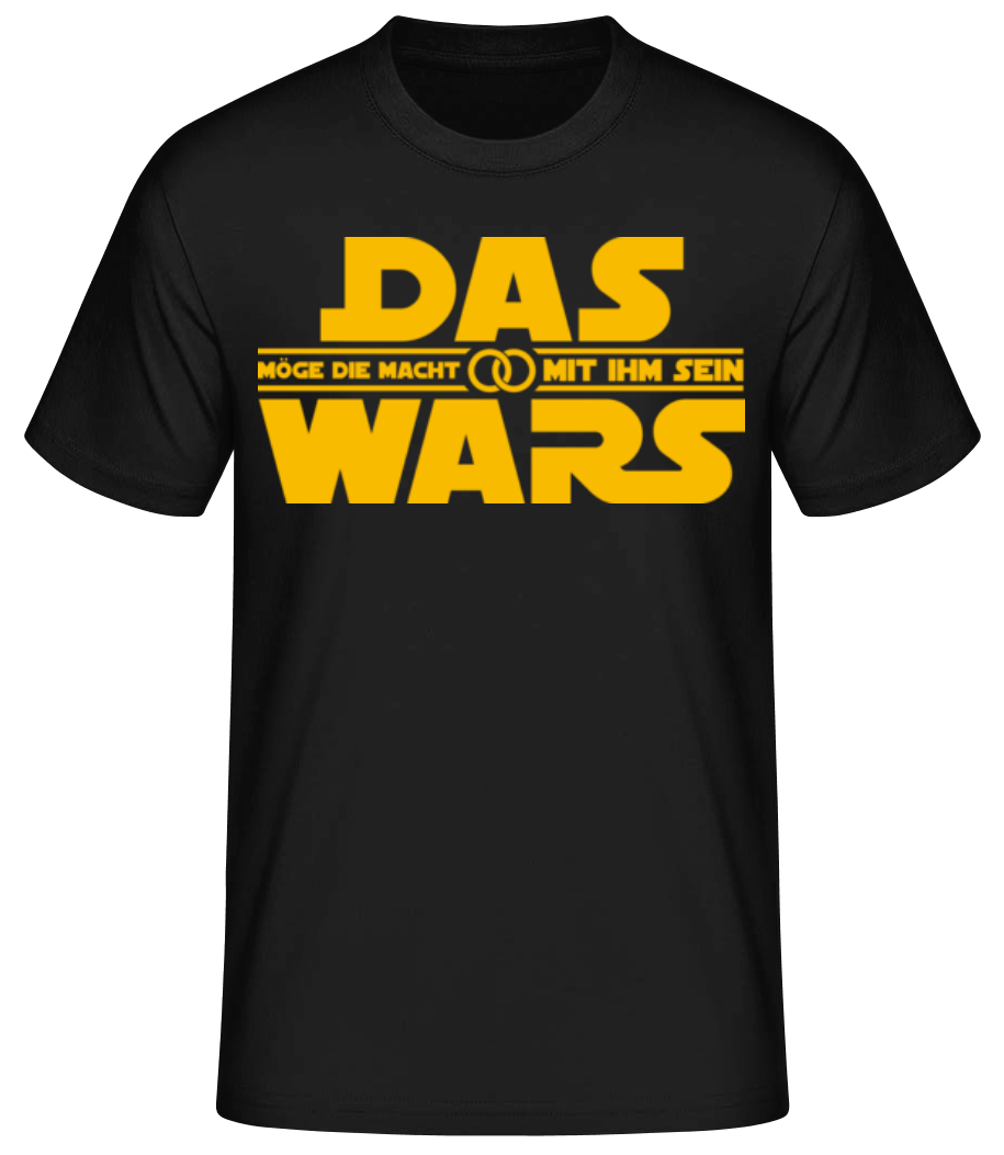 Das Wars Möge Die Macht Mit Ihm Sein · Männer Basic T-Shirt