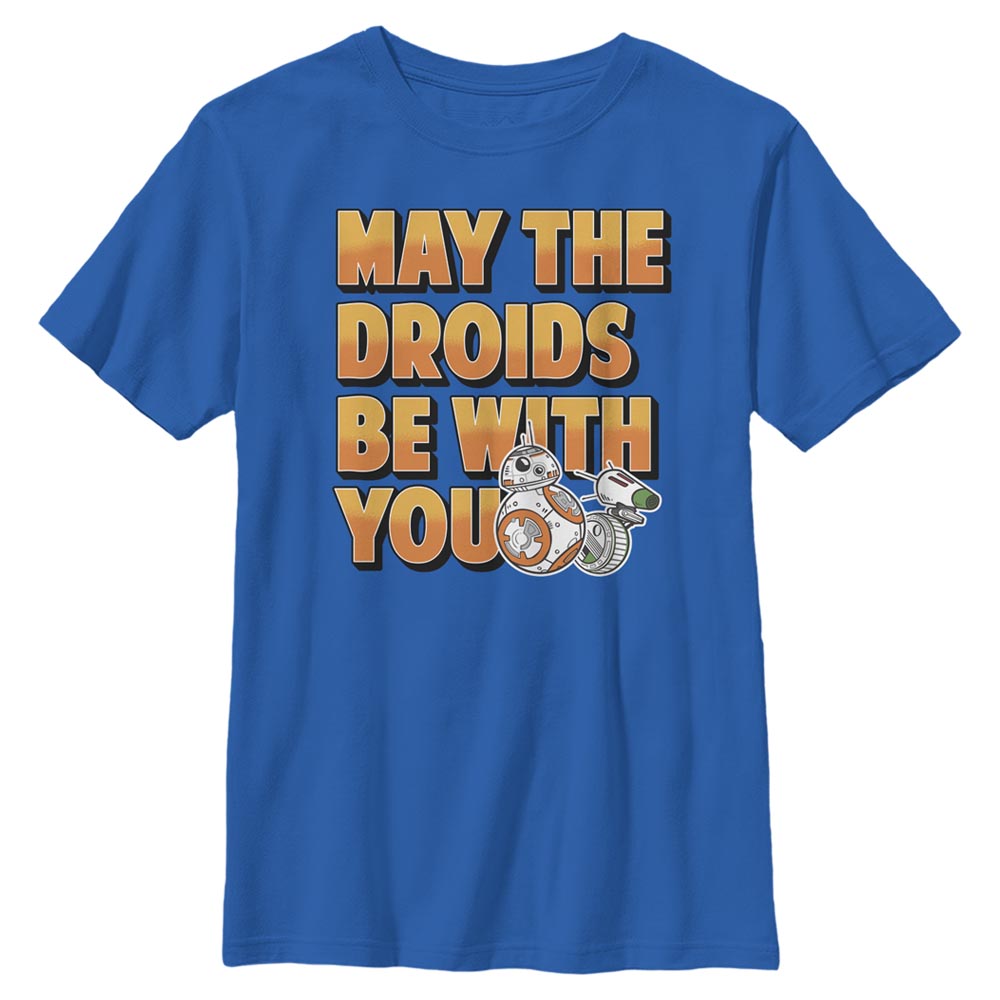 Star Wars - Der Aufstieg Skywalkers - D-O & BB-8 Droids Be With You - May The 4th - Kinder T-Shirt