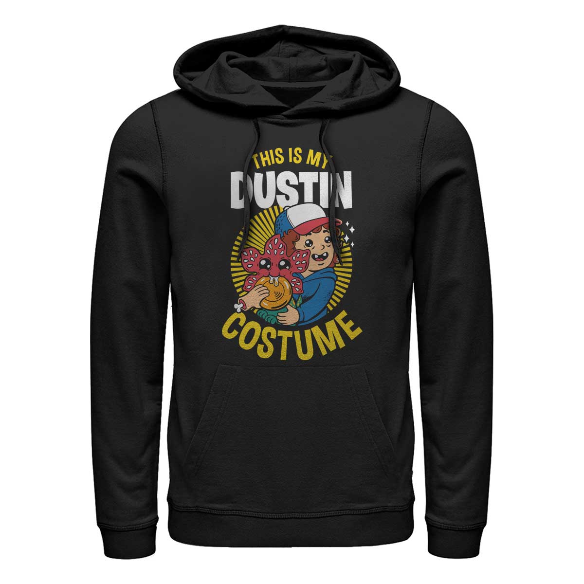 Netflix - Stranger Things - Dustin Costume - Halloween - Unisex Sweat à capuche