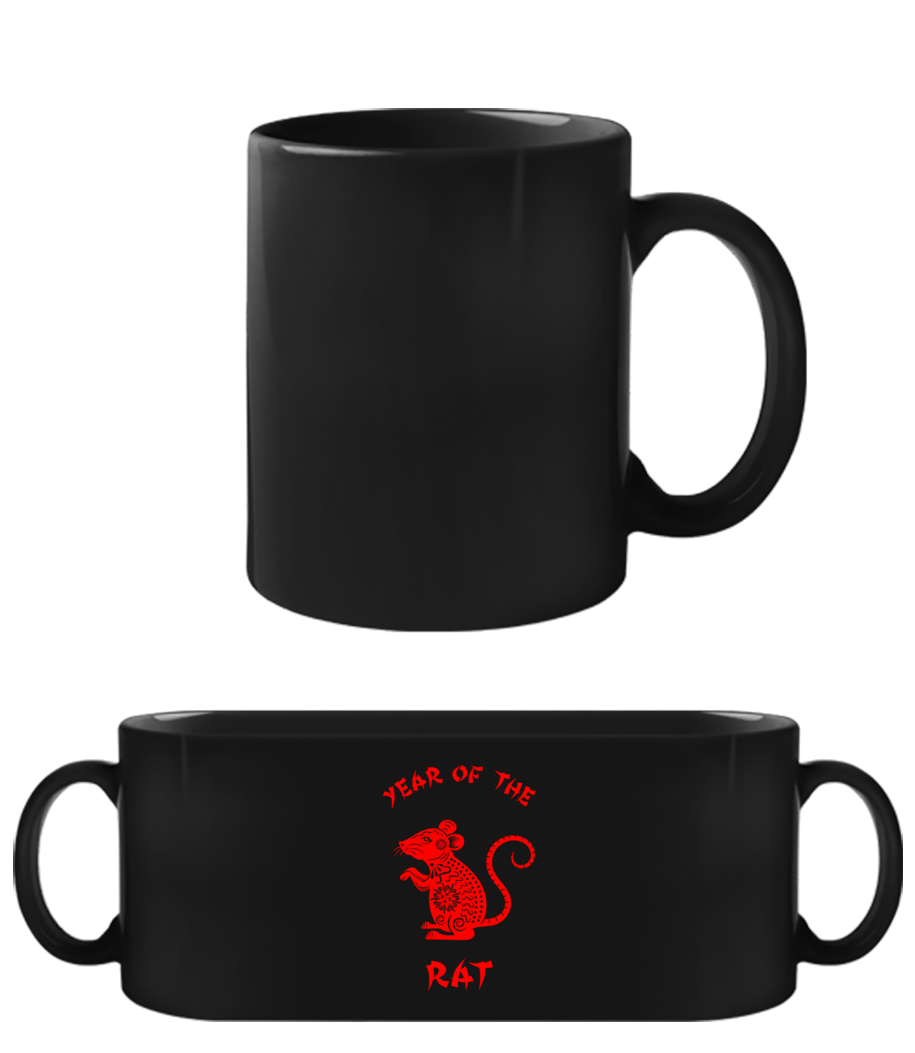 Chinese Zodiac Year Of The Rat · Tasse Noire
