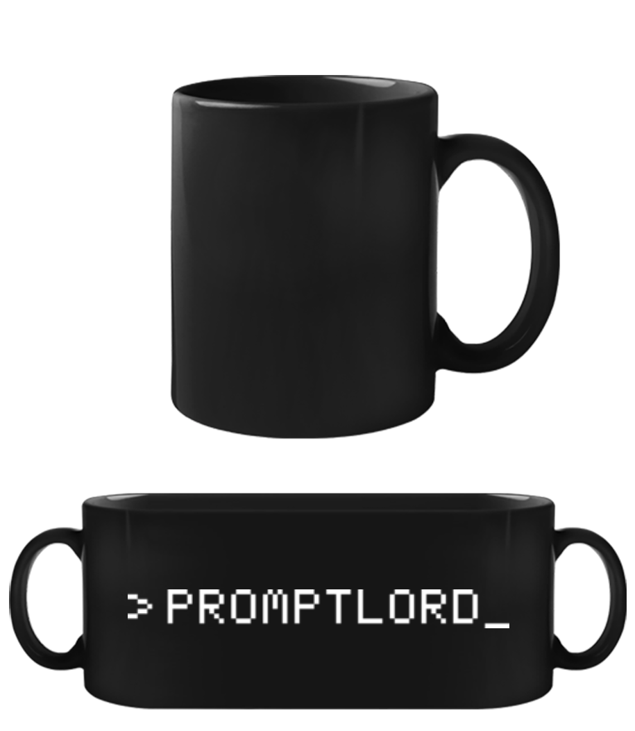 Promptlord · Tasse Noire