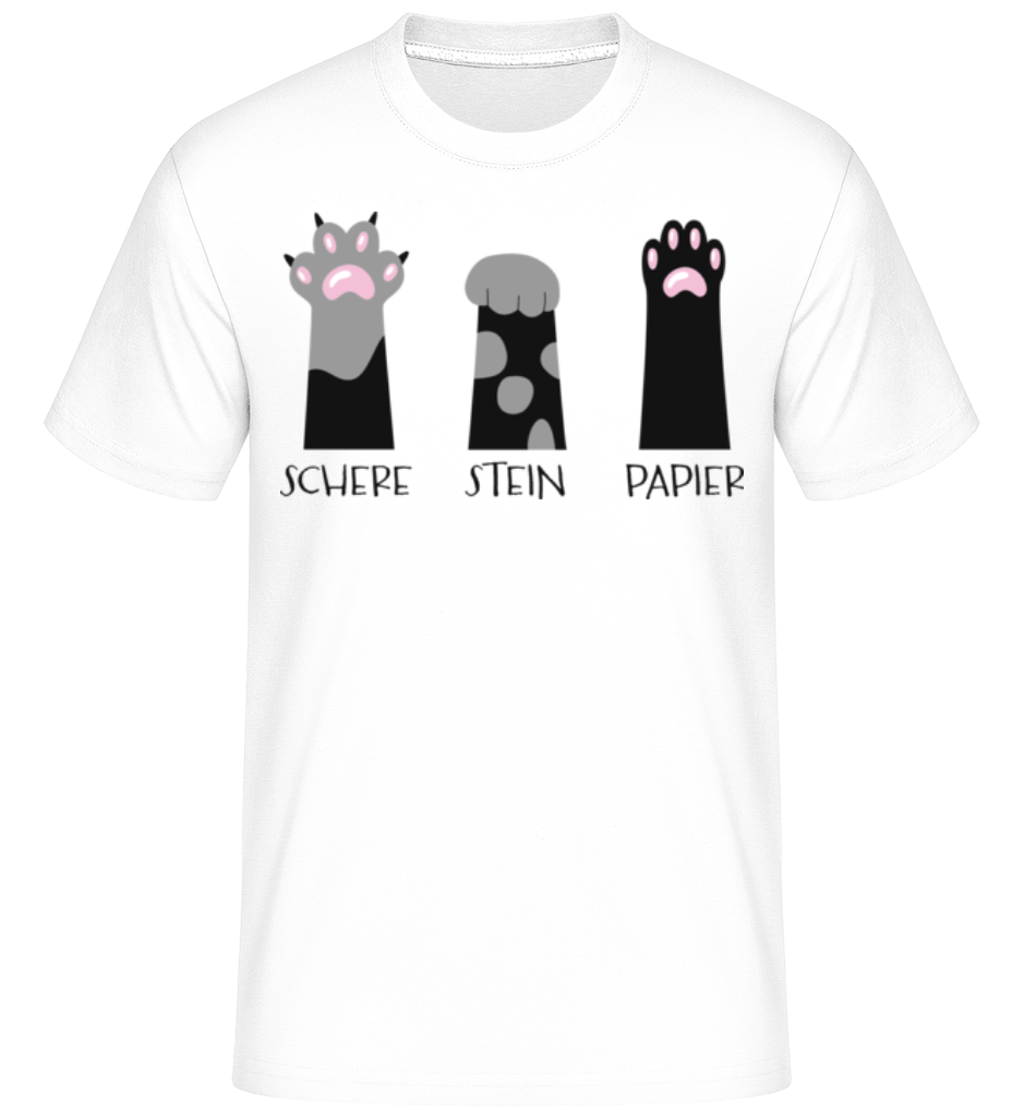 Schere Stein Papier · Shirtinator Männer T-Shirt