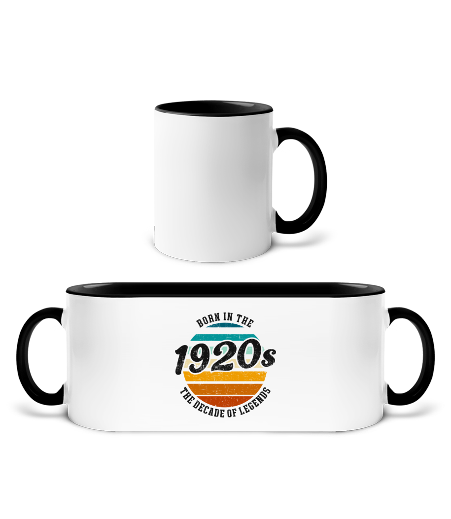 1920 The Decade Of Legends · Tasse zweifarbig