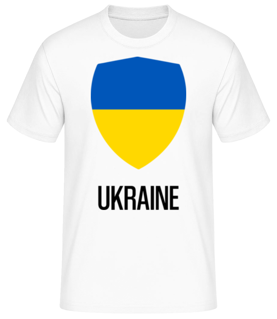 Ukraine - T-shirt standard Homme - Blanc - Devant