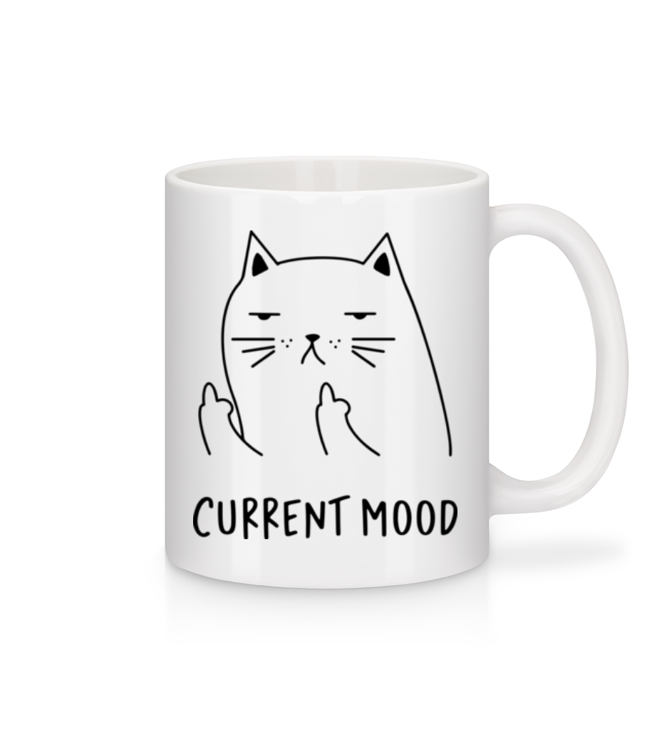 Current Mood · Mug en céramique blanc