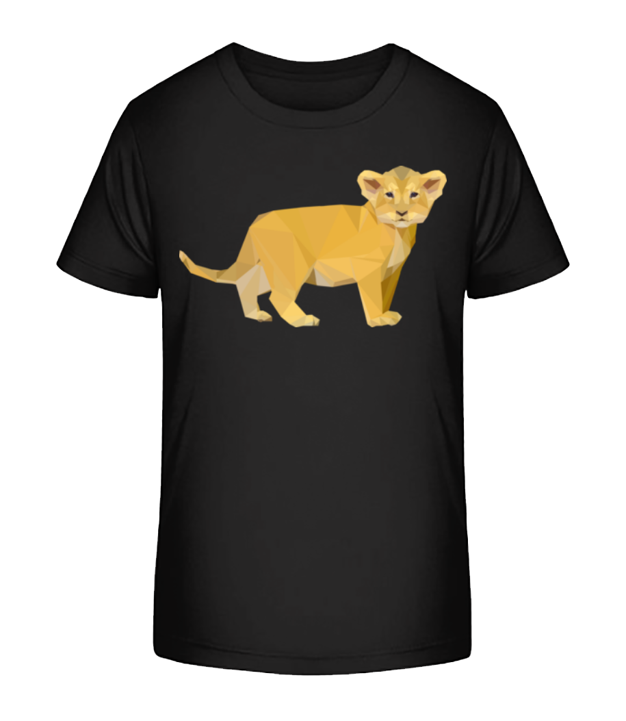 Aperçu: Petit Lion - T-shirt bio Enfant Stanley Stella 2.0 - Noir - Devant