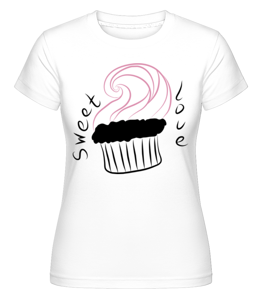 Sweet Love Cupcake ·  T-shirt Shirtinator femme
