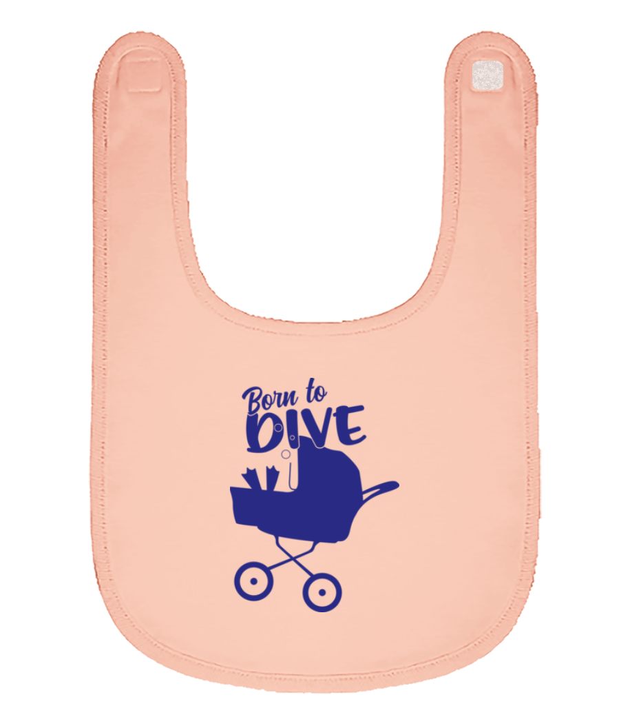 Born To Dive · Bavoir Bébé bio