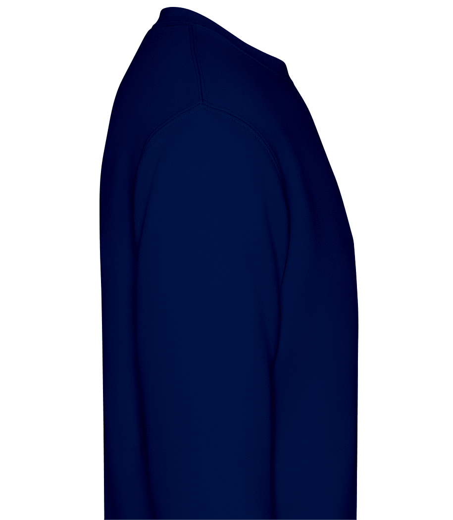 Aperçu: Happy Ho Ho Ho To You - Sweatshirt Homme AWDis - Bleu marine - Rechts