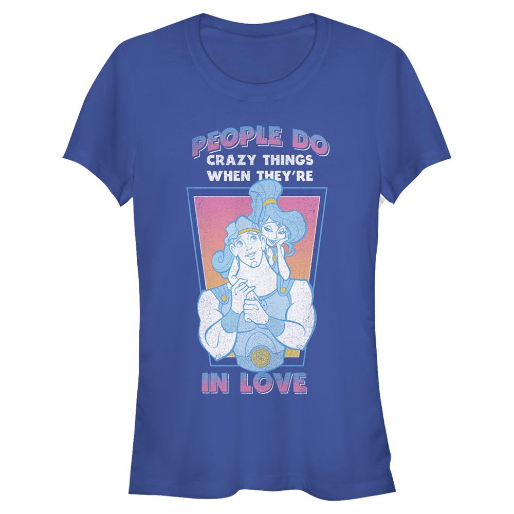 Disney Classics - Hercules - Hercule et Megara Crazy Things - Valentine's Day - Femme T-shirt