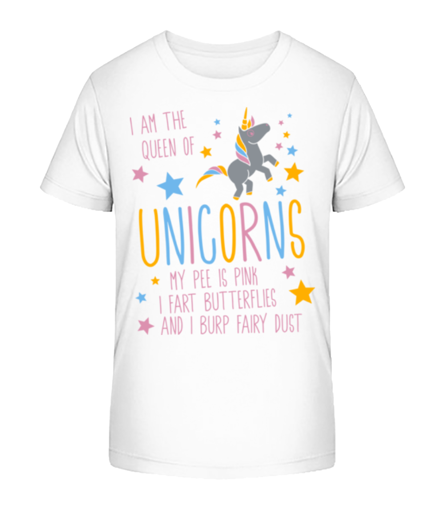 I'm The Queen Of Unicorns · T-shirt bio Enfant Stanley Stella 2.0