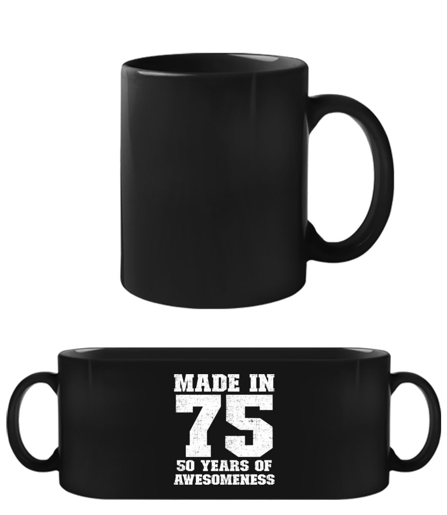 50 Years Of Awesomeness · Tasse Noire