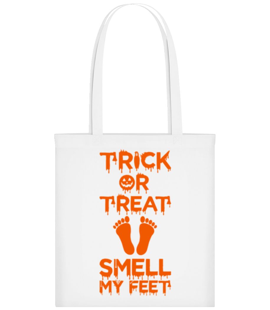 Aperçu: Trick Or Treat, Smell My Feet - Tote Bag - Blanc - Devant