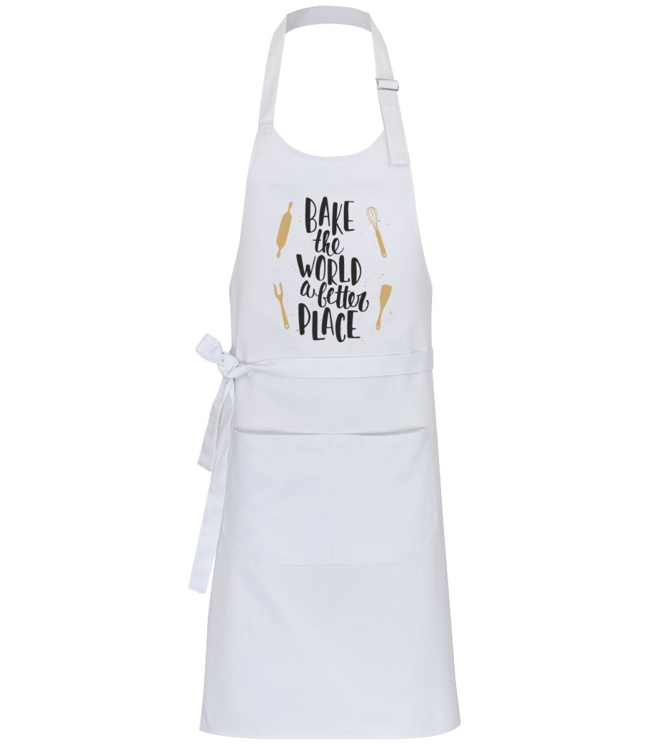Bake The World A Better Place · Tablier professionnel