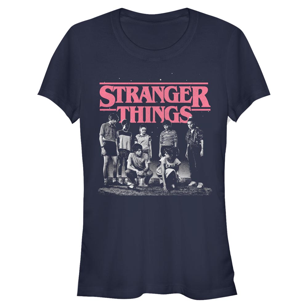 Netflix - Stranger Things - Photo de groupe Stranger Fade - Femme T-shirt