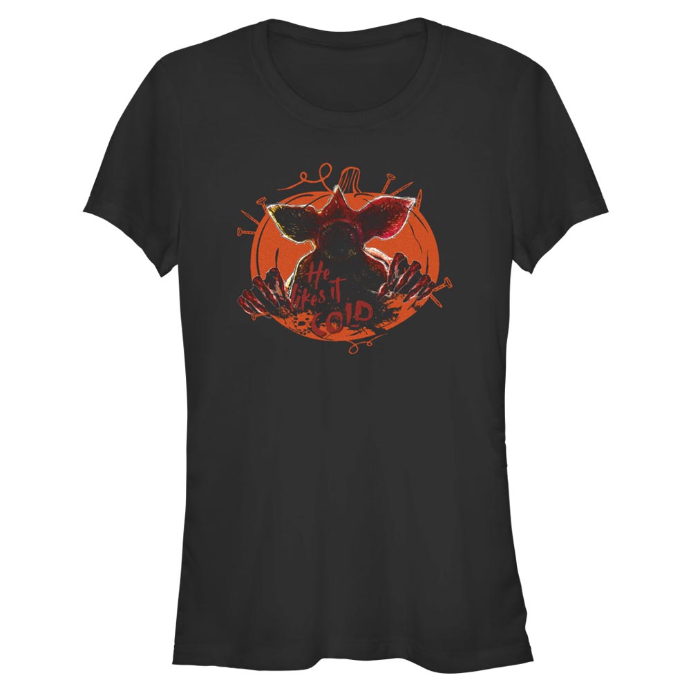 Netflix - Stranger Things - Demogorgon Cold Monster - Halloween - Femme T-shirt