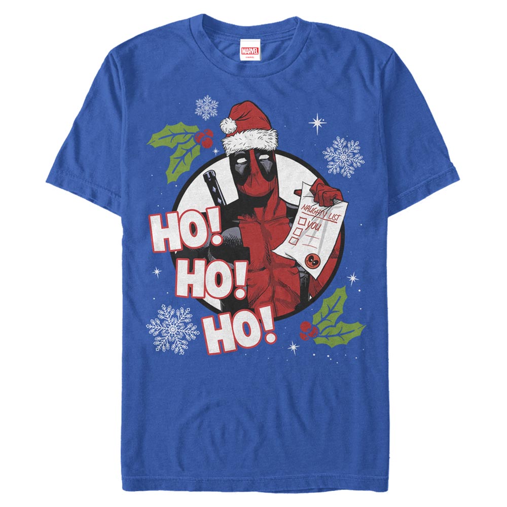Marvel - Deadpool - Deadpool List - Christmas - Homme T-shirt