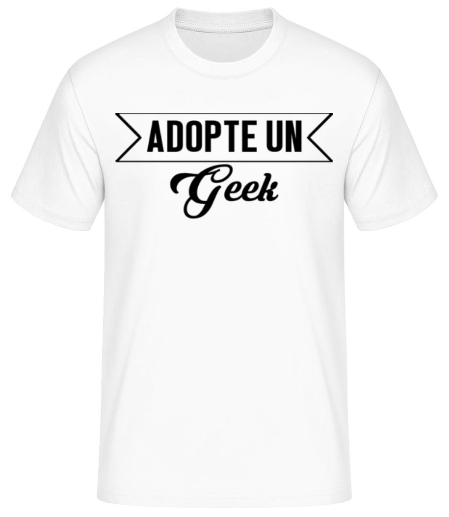 Adopte Un Geek · T-shirt standard Homme