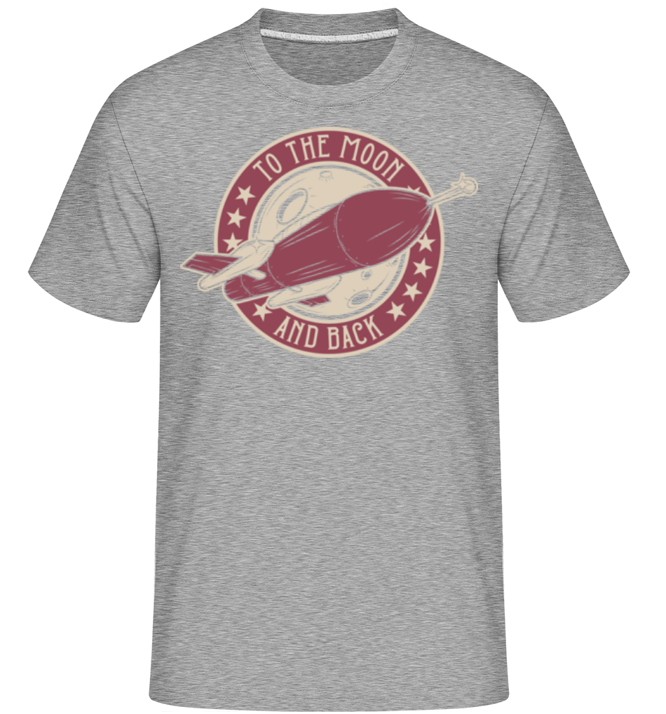 To The Moon And Back ·  T-Shirt Shirtinator homme