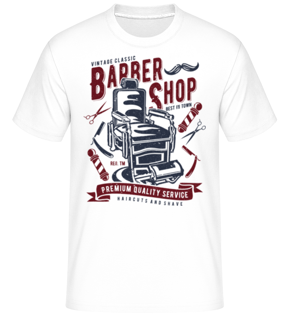 Vintage Barber Shop ·  T-Shirt Shirtinator homme