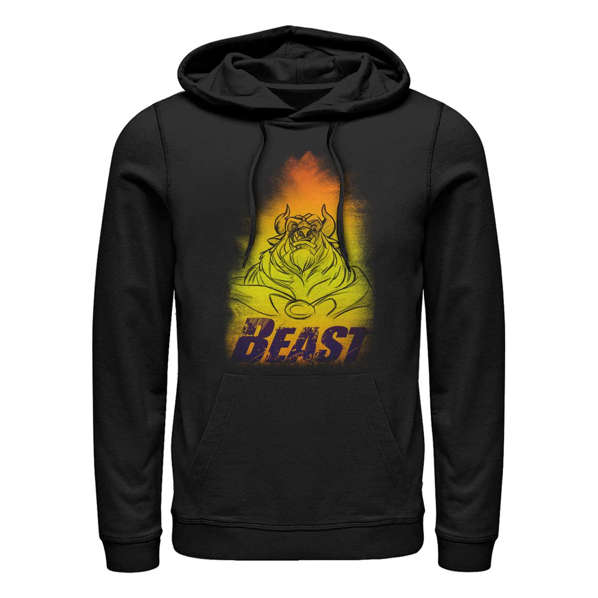 Disney - La Belle et la Bête - La Bête - Unisex Sweat à capuche