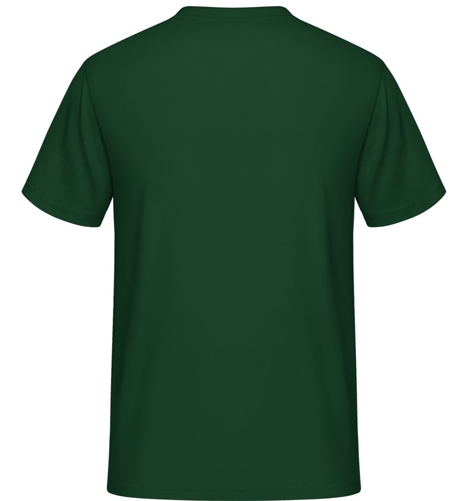 Aperçu: St Patrick's Day Lucky Dad -  T-Shirt Shirtinator homme - Vert bouteille - Derrière