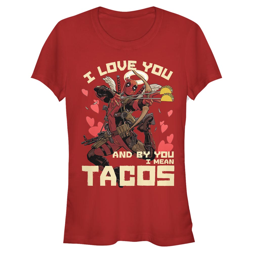 Marvel - Deadpool - Deadpool Taco Love - Valentine's Day - Femme T-shirt