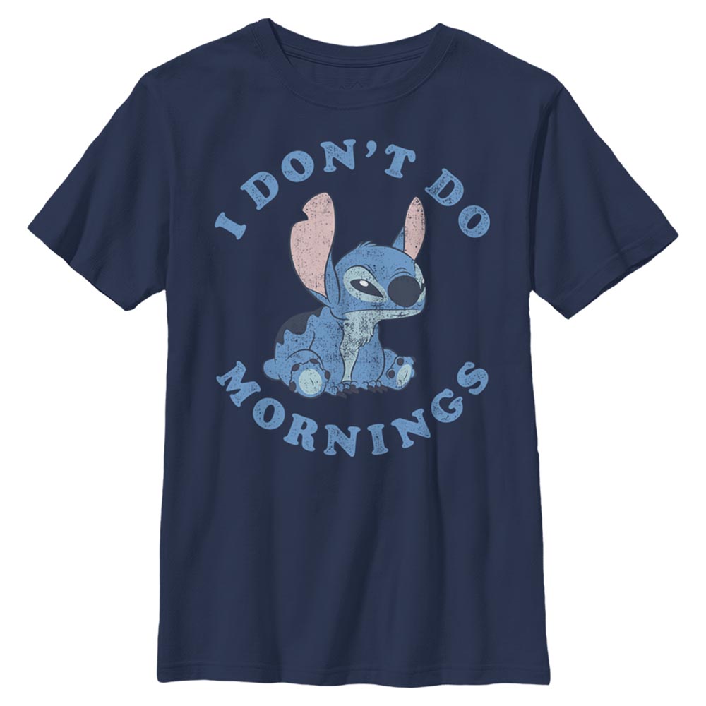 Disney - Lilo & Stitch - Stitch Mornings - Enfant T-shirt
