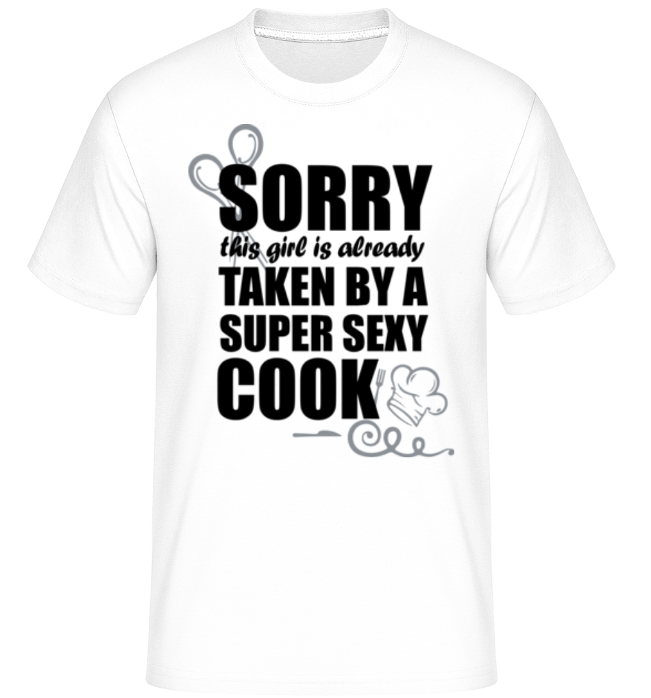 Aperçu: Super Sexy Cook -  T-Shirt Shirtinator homme - Blanc - Devant