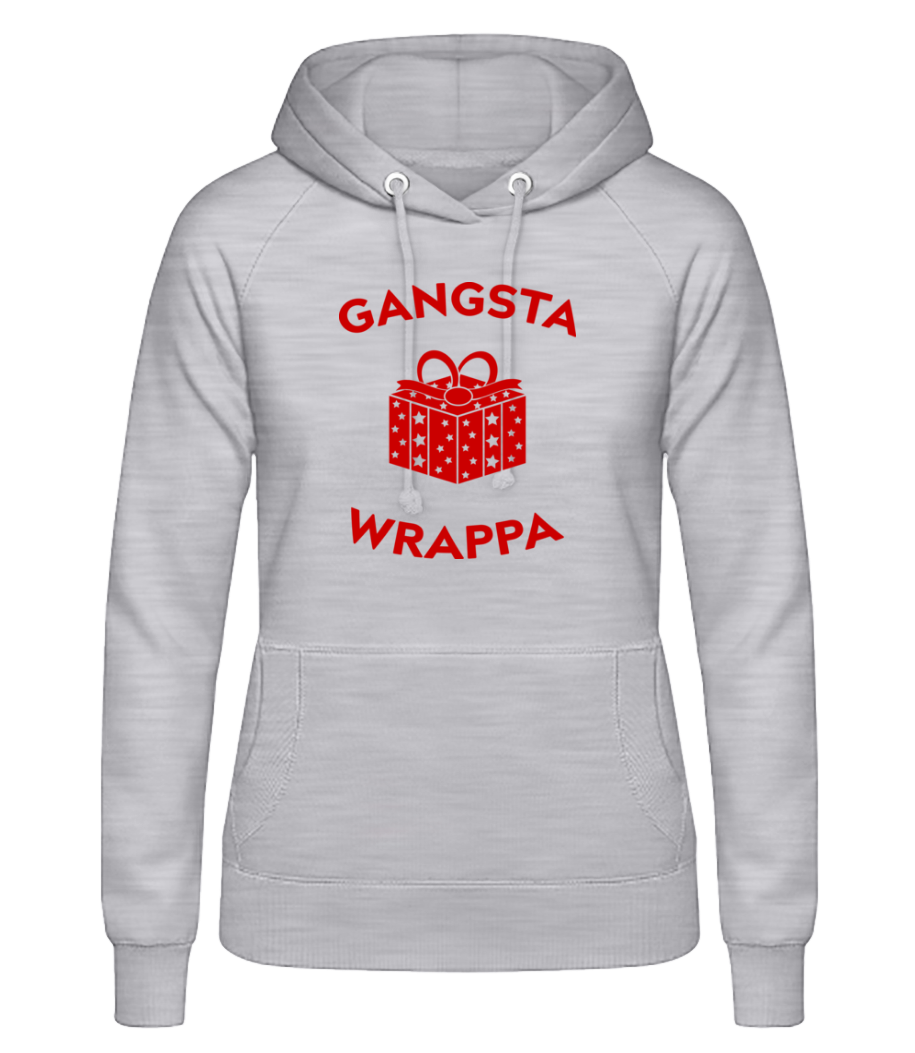 Gangsta Wrappa · Sweat à capuche basique pour femme