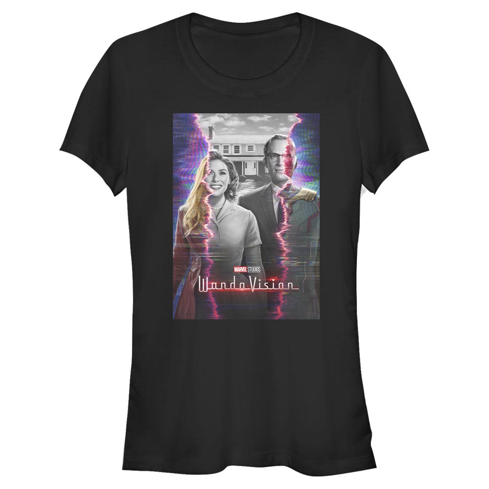 Marvel - WandaVision - La Sorcière rouge & Vision Teaser Poster - Femme T-shirt
