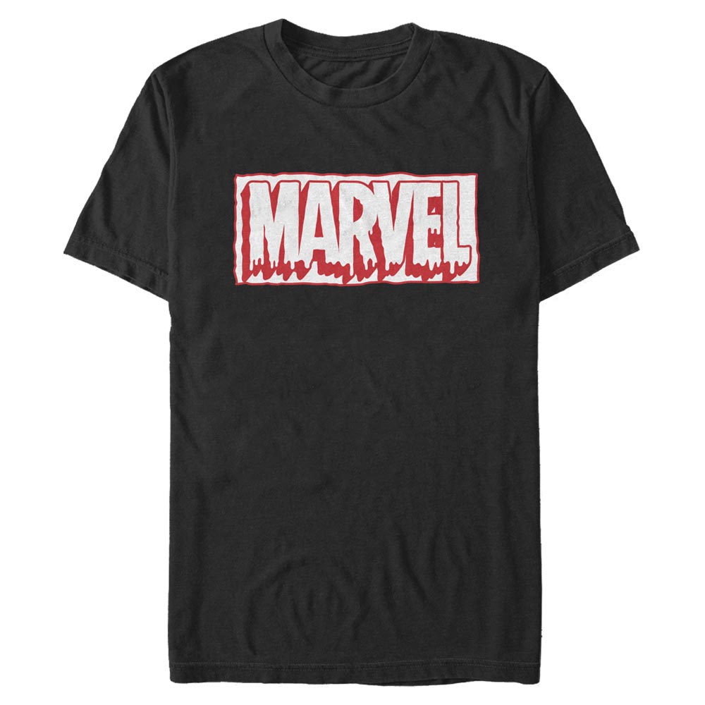 Marvel - Logo Drip Outline - Halloween - Homme T-shirt
