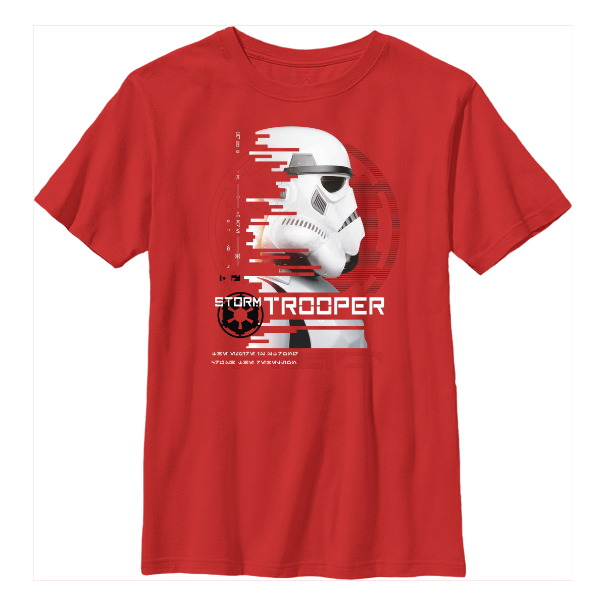Aperçu: Star Wars - Andor - Stormtrooper Andor Storm Trooper - Enfant T-shirt - Rouge - Devant