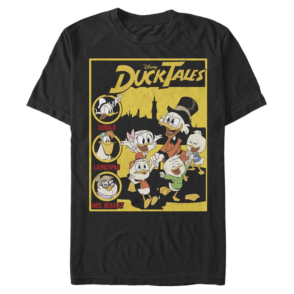 Disney Classics - La Bande à Picsou - Photo de groupe DuckTales Cover - Homme T-shirt