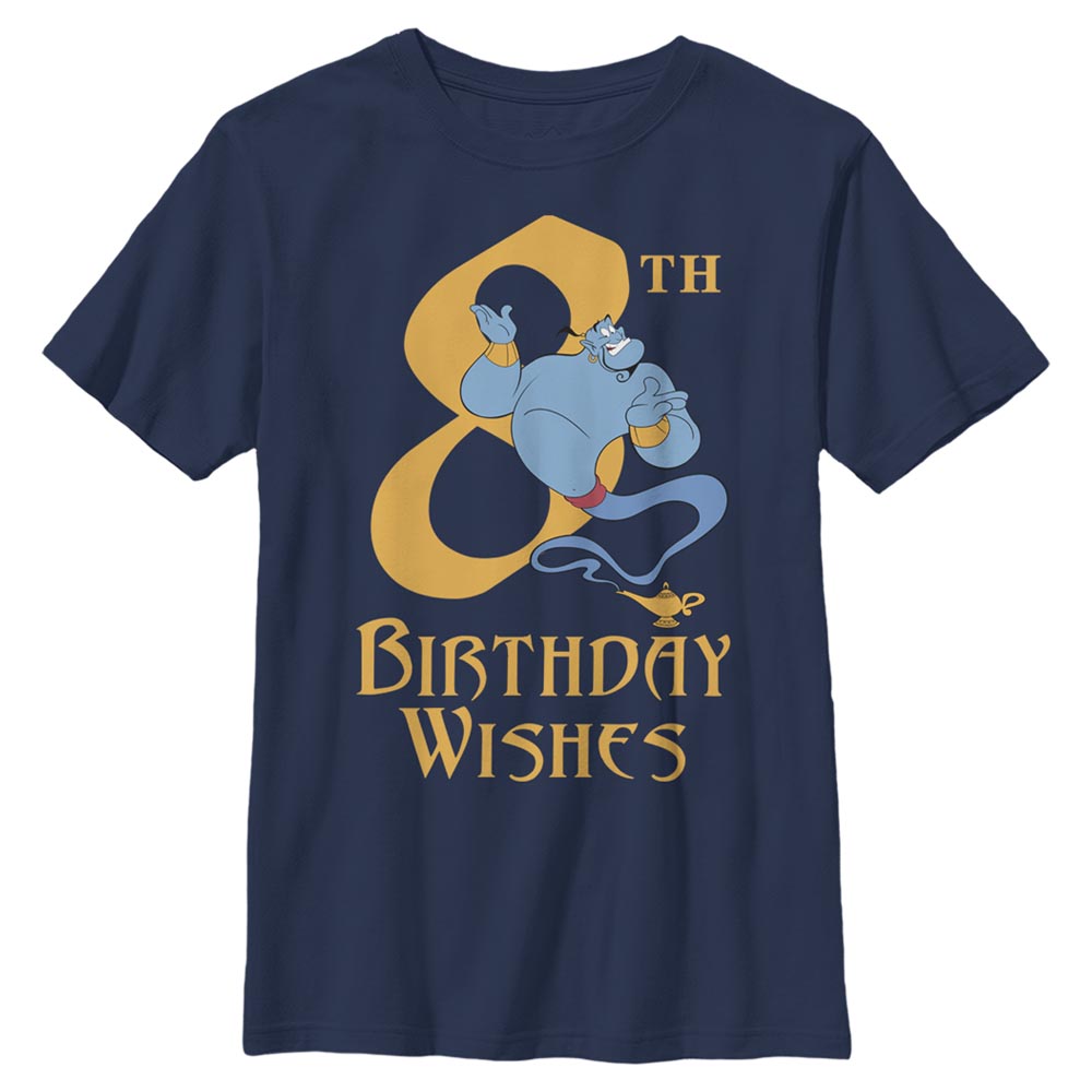 Disney - Aladin - Génie Birthday 8 - Enfant T-shirt