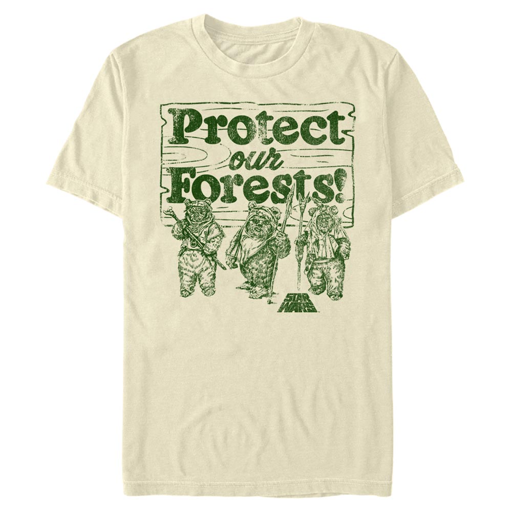 Star Wars - Ewoks Protect Our Forest - Homme T-shirt