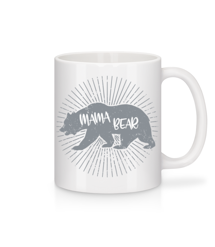 Mama Bear · Mug en céramique blanc