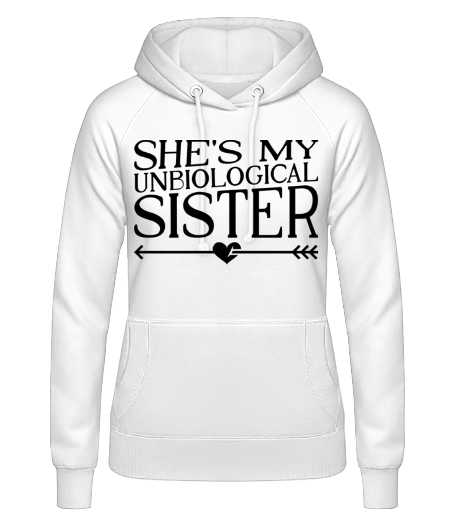 Unbiological Sister · Sweat à capuche basique pour femme