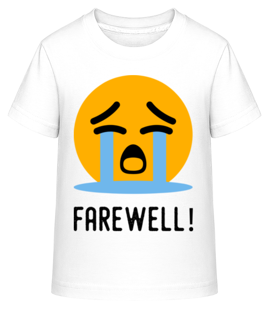 Farewell Crying Emoji · T-shirt shirtinator Enfant