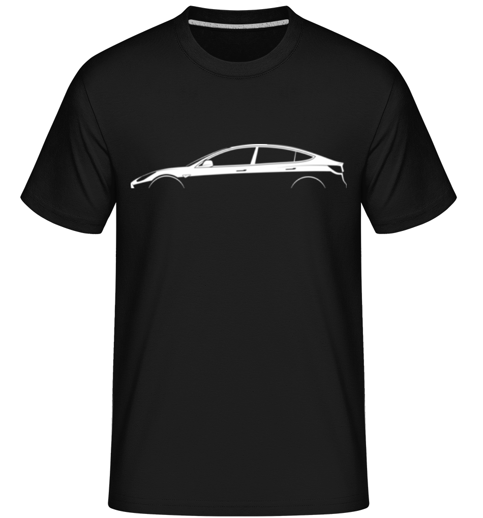 'Tesla Model 3' Silhouette ·  T-Shirt Shirtinator homme