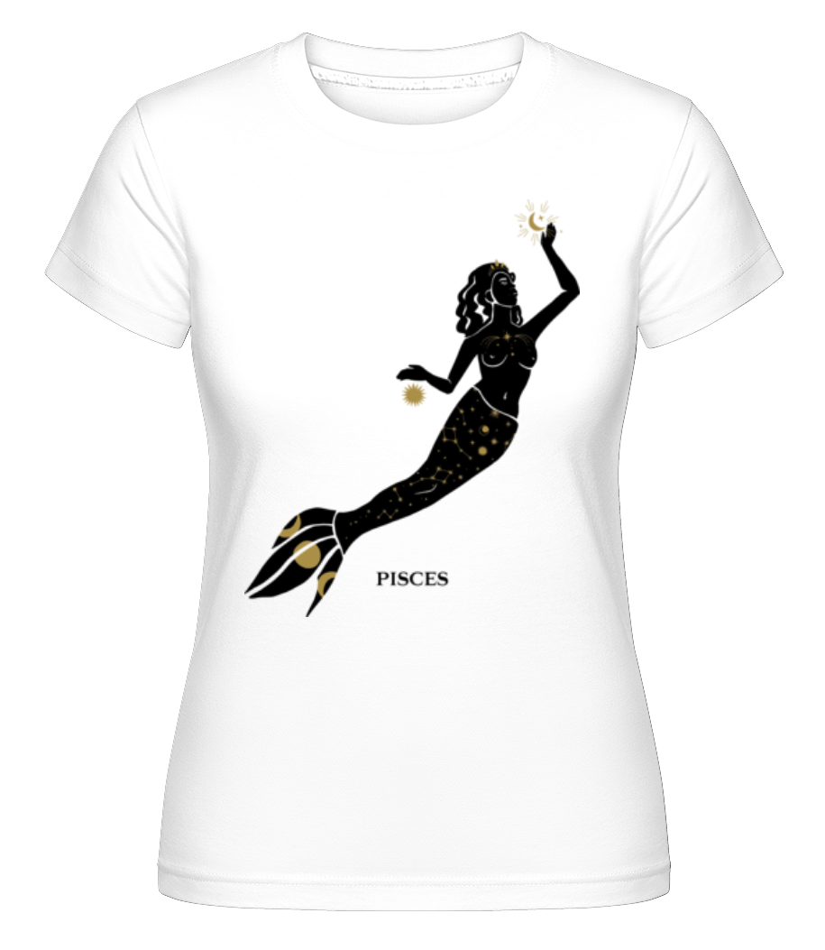 Female Zodiac Sign Pisces ·  T-shirt Shirtinator femme