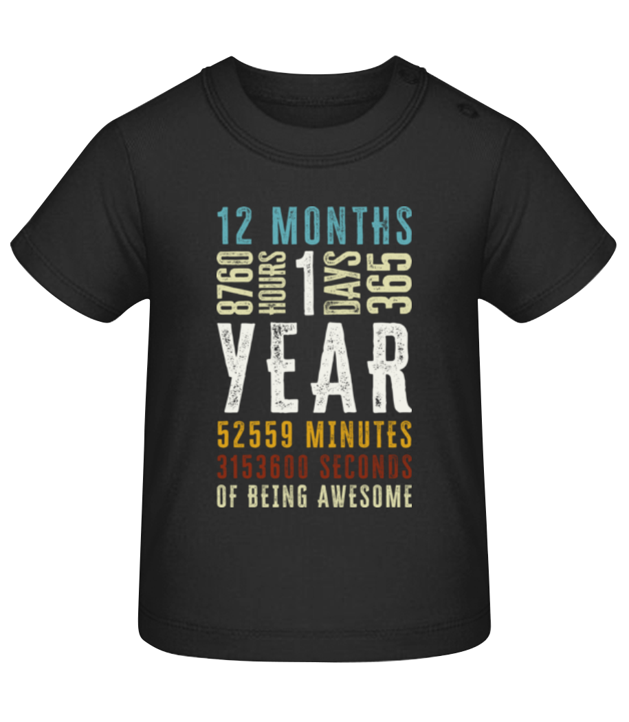 1 Year 12 Months · T-shirt Bio Bébé