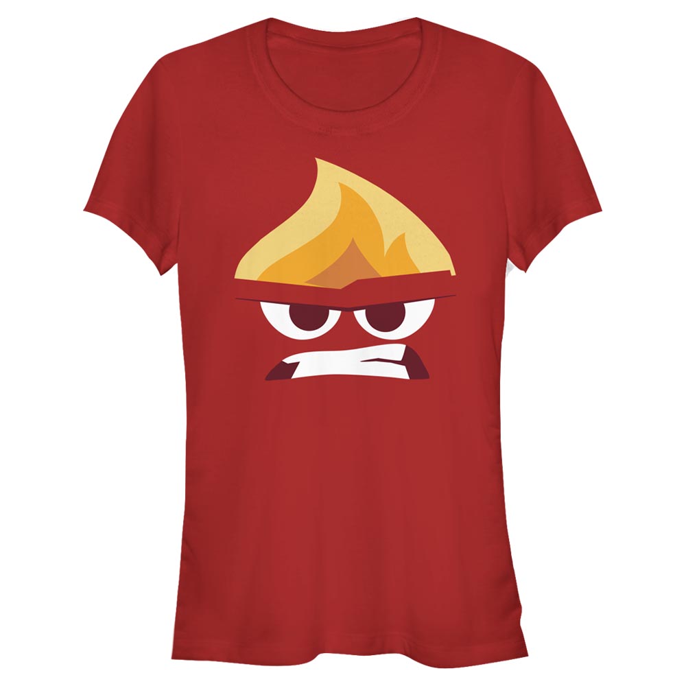 Pixar - Vice Versa - Colère Angry Face - Femme T-shirt