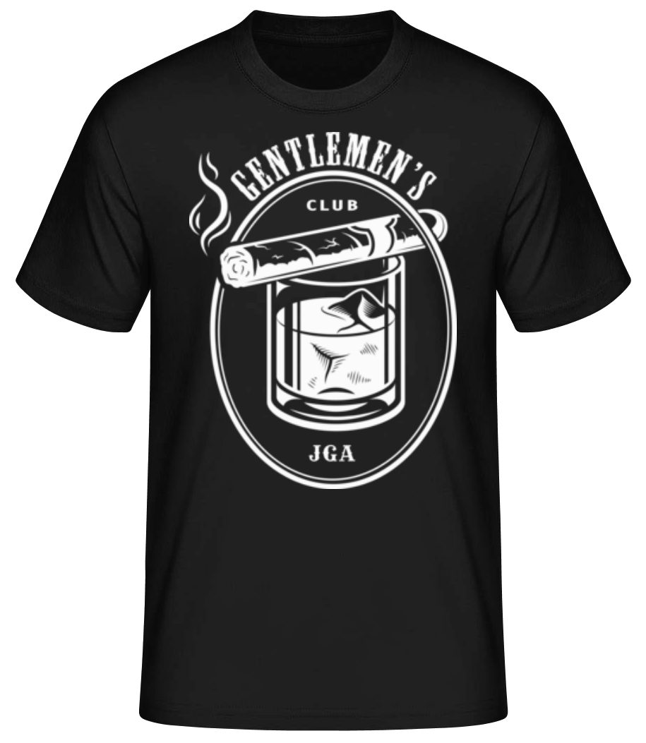 Gentlemen's Club Team JGA · Männer Basic T-Shirt
