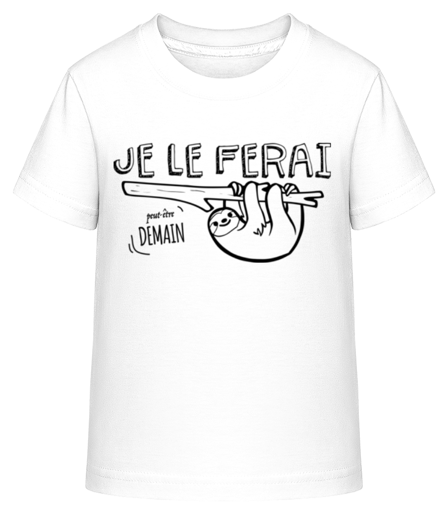 Je Le Ferai · T-shirt shirtinator Enfant