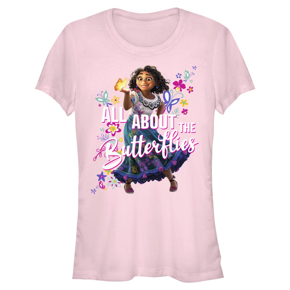Pixar - Encanto - Maribel All Butterflies - Femme T-shirt - Rose - Devant