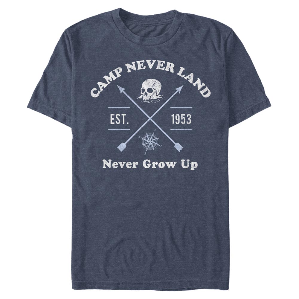 Disney - Peter Pan - Texte Never Land Counselor - Homme T-shirt