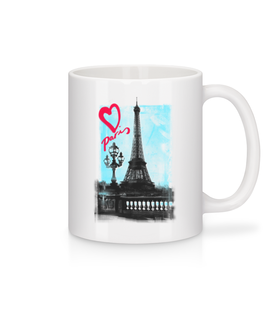 Amour Parisien · Mug en céramique blanc