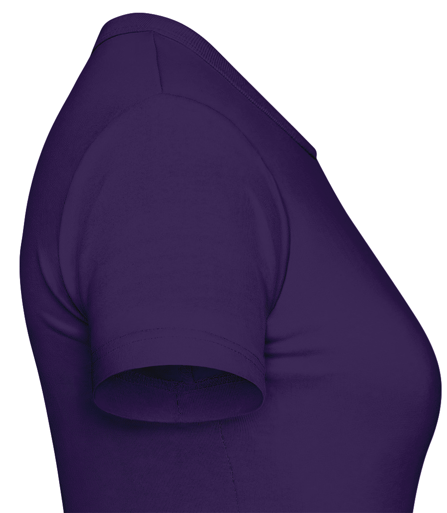 Aperçu: Disney - Les Méchants Disney - Ursula - Femme T-shirt - Pourpre - Droit